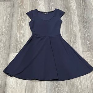 Navy blue dress